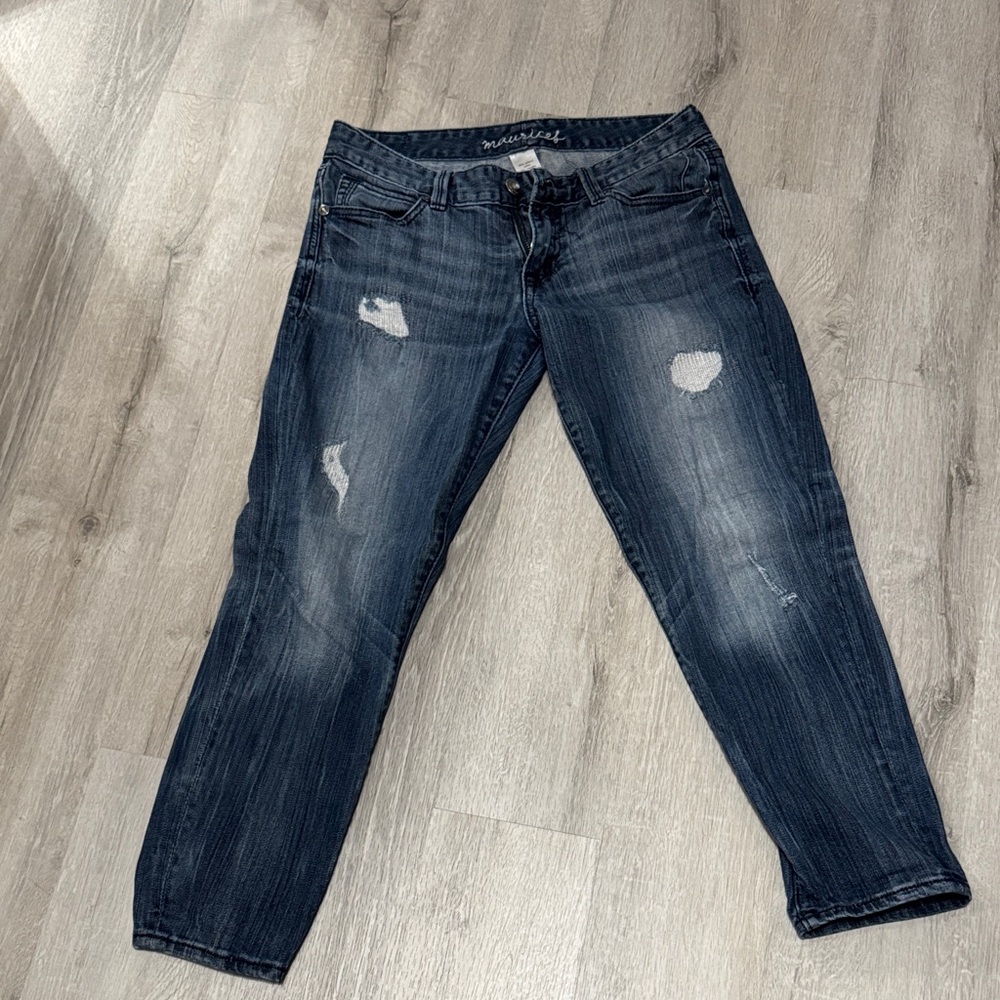 Maurices Light Blue Denim Jeans